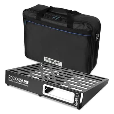 Rockboard QUAD-4.1-Pedalboard with Gig Bag 2018 - 2022 - Black image 1