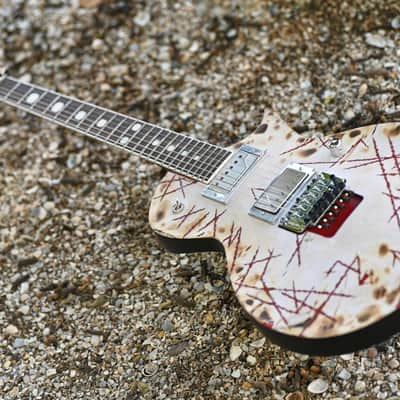 ESP E-II RZK-II Burnt Richard Z Signature - Distressed & Burnt image 7
