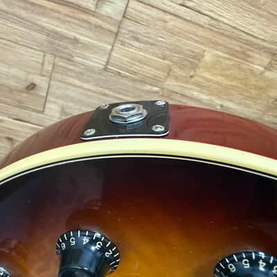 Gibson Custom Shop Les Paul Special Double Cut Figured Guitar 2022- Bourbon Burst VOS -- 8lbs 3oz w/OHSC image 17