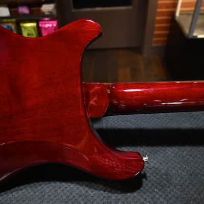 PRS Wood Library S2 McCarty 594 Thinline - Dark Cherry Sunburst #5492 image 11