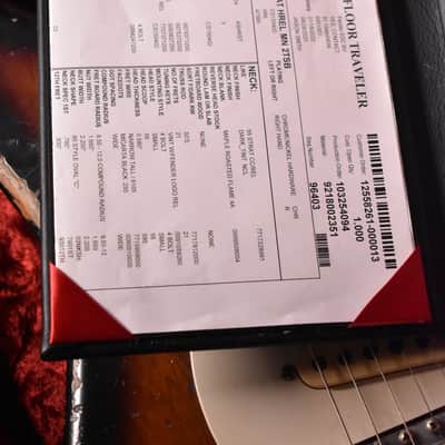 Fender Custom Shop Masterbuilt 55 heavy relic Jason Smith 2023 - Tobacco sunburst image 11