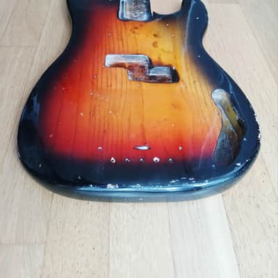 1966 Fender Precision P Bass Body (REFIN) image 2