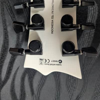 ESP LTD EC ARCTIC METAL 2021  - Satin white image 6