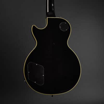 2012 Epiphone Les Paul Custom Blackback Antique Ivory image 5