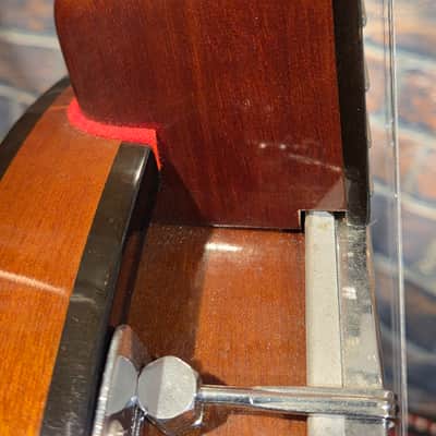Vintage 1970s Kay KBJ-12 5-String Banjo w/ Chipboard Case image 10