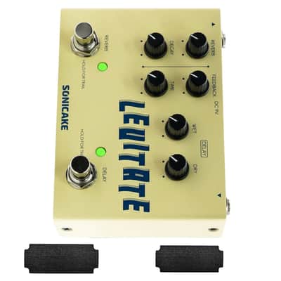 SONICAKE Levitate Digital Delay and Reverb 2in1 Guitar Effects Pedal image 4