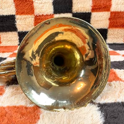 C.G. Conn LTD Single French Horn Key Of F With Case (Tested/Plays Well) image 11