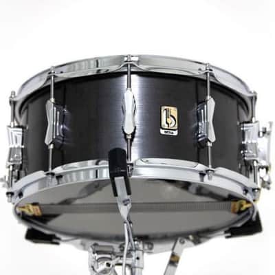 British Drum Co. TAL-14-65-SN Nicko McBrain Talisman Series Steel Snare. 6.5" x 14" image 9