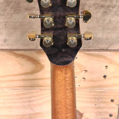 B.C. Rich Prophecy Series Acoustic/Electric Guitar Smoke Black Quilt w/ Case image 7