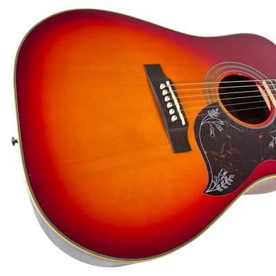 2010 Epiphone Hummingbird HS - Cherry Sunburst image 7