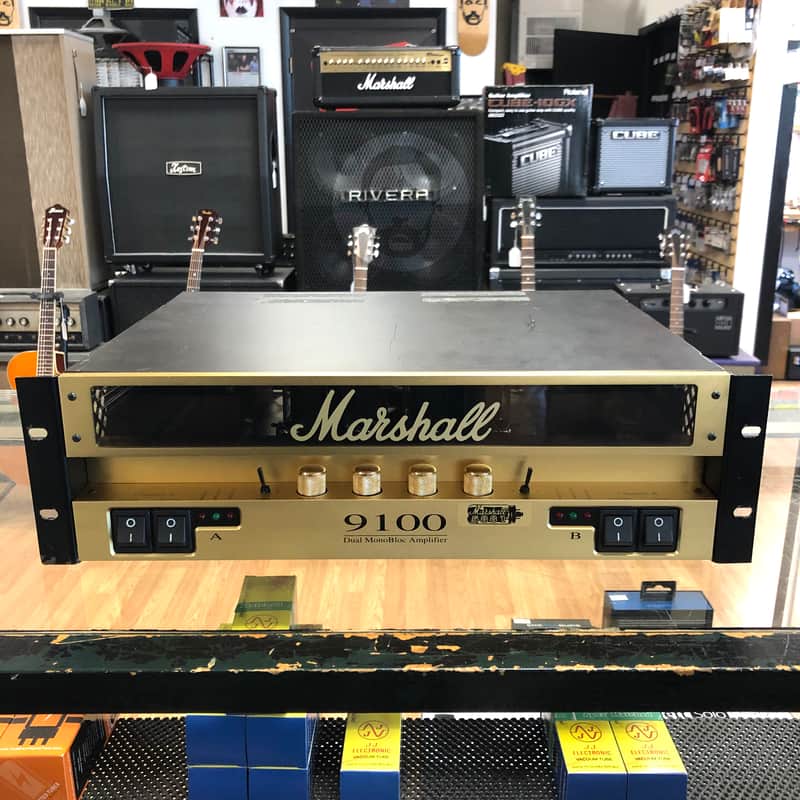 Marshall 9100 Dual Mono Block 50/50 Tube Power Amp - Free Shipping! image 1