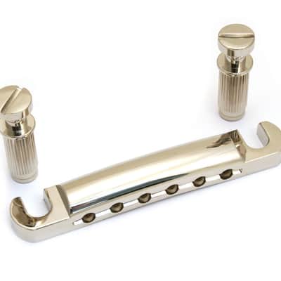 TP-0400-001 Gotoh Nickel Stop Tailpiece w/studs For USA Gibson Model Guitar