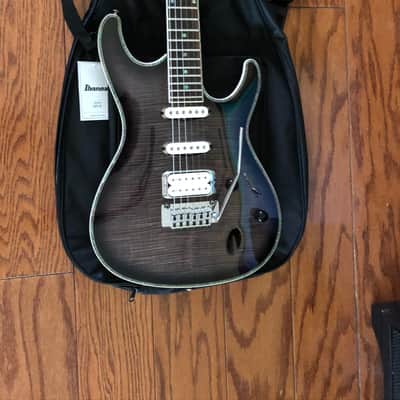 Ibanez SAS36FM 2006 Trans Grey Custom SA Series image 9