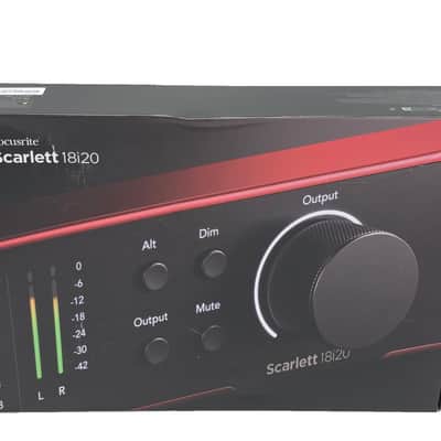 Used Focusrite Scarlett 18i20 4th Generation Recording USB Audio Interface image 15