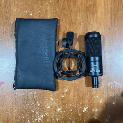 Audio-Technica AT2035 Large Diaphragm Cardioid Condenser Microphone 2010s - Black