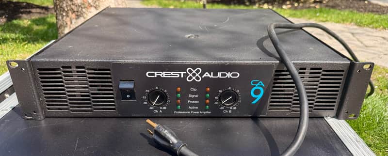 Crest Audio CA9 2000-Watt Power Amplifier | Reverb