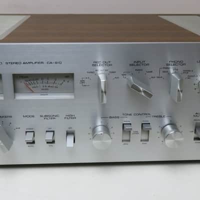 YAMAHA CA-810 INTEGRATED STEREO AMPLIFIER SERVICED RECAPPED LED's + BOX MINT image 6
