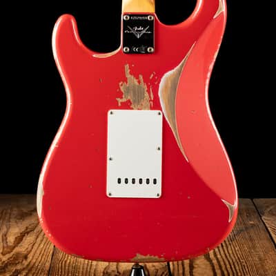 Fender Custom Shop '62/'63 Stratocaster - Aged Fiesta Red - Free Shipping image 5