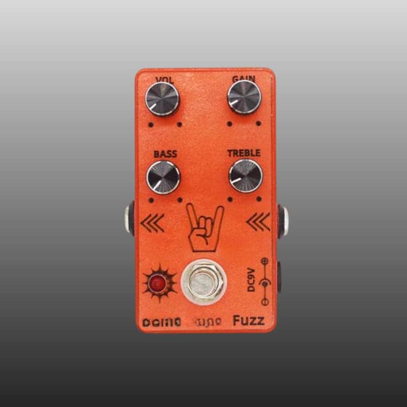 Handcrafted Vintage-Style Fuzz Pedal - Retro Tone with Modern Controls image 1