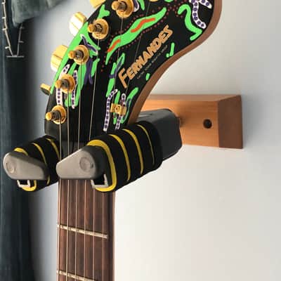 ☣️Mini Hide☣️ Fernandes YELLOW HEART ZO-3 X JAPAN custom hide with Spread Beaver MG。 Burny 松本秀人Jr HE image 11