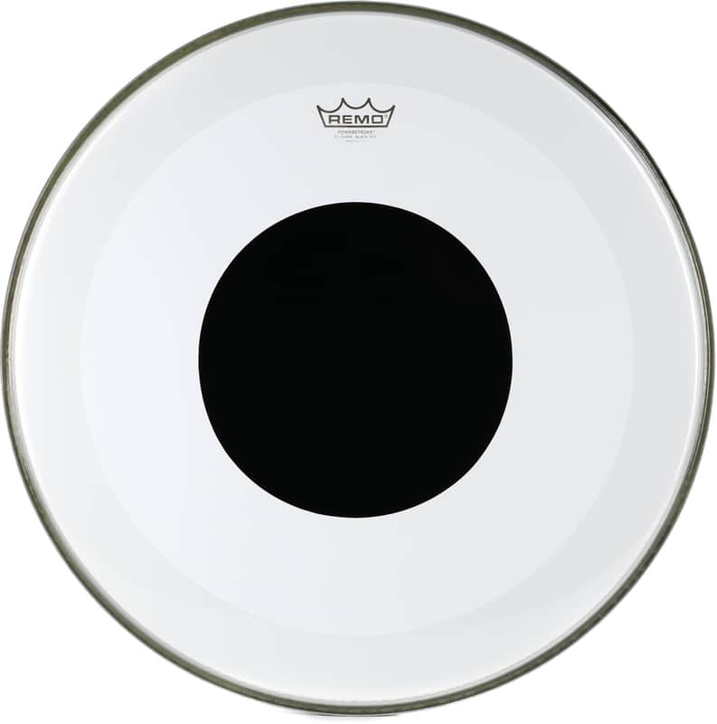 Remo Powerstroke P3 Clear Bass Drumhead - 22 inch (2-pack) Bundle image 1