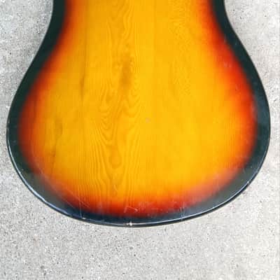 1960's Teisco Tulip Sunburst Guitar Body w/ Pickguard for Project🌷 image 6