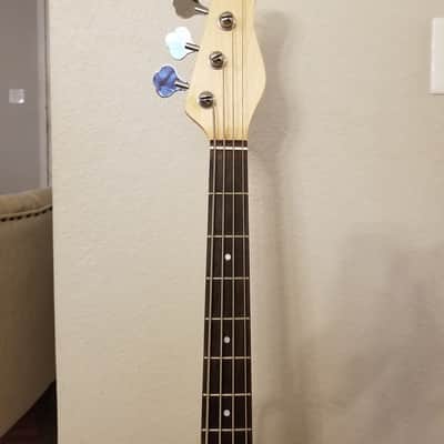 Unbranded  Precision Bass Blue and White Relic'd image 3