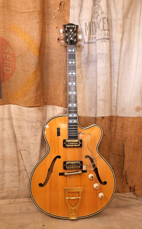 Hofner Model 4700 1960's Blond image 1