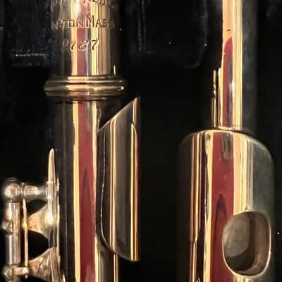 WILLIAM S. HAYNES Db PICCOLO 1923 - STERLING SILVER image 19