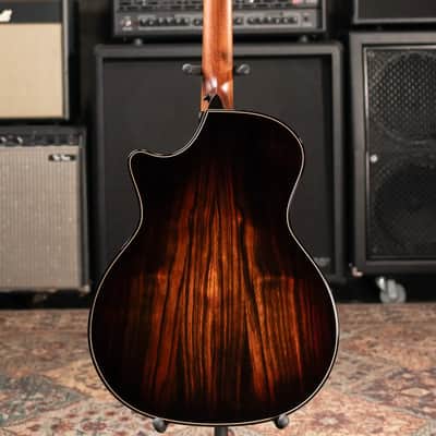 Taylor (1 of 42) Builder's Edition 814ce LTD Grand Auditorium Acoustic/Electric Guitar - Macassar Ebony with Hardshell Case image 8