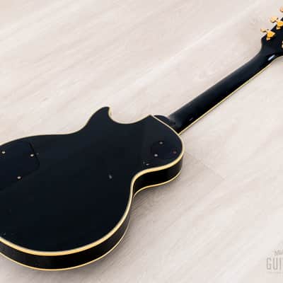 1996 Orville Les Paul Custom Gibson-Licensed '57 Spec Black Beauty w/ Mahogany Top, Japan Fujigen image 13