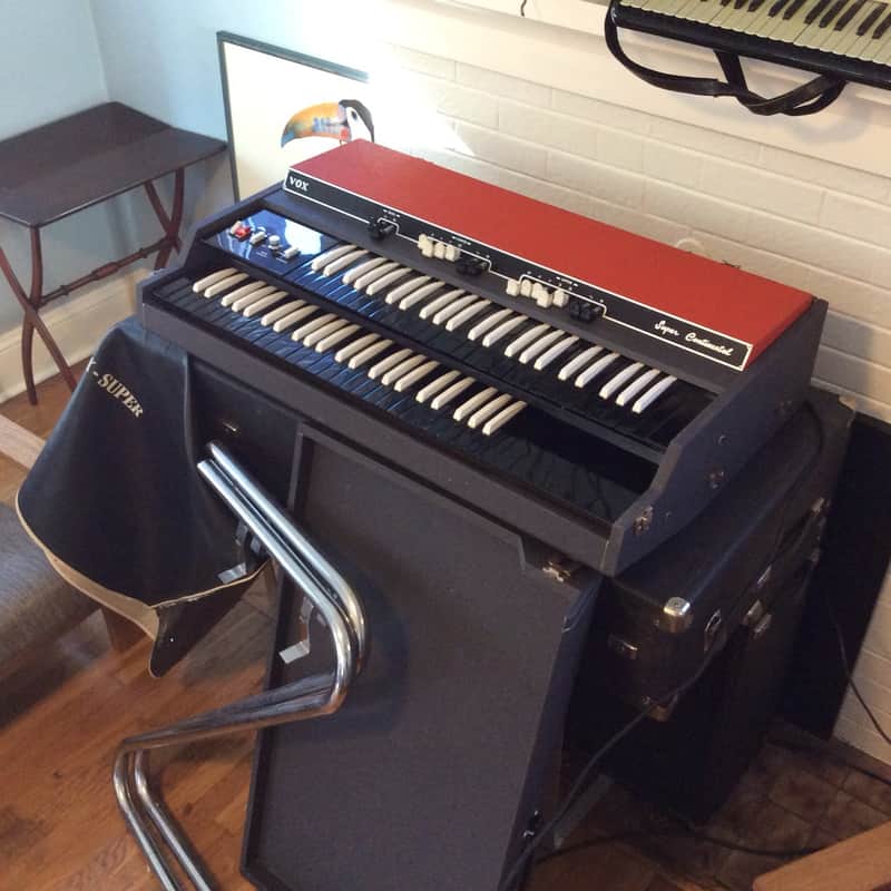 Original vintage VOX Super Continental 1967 analog combo organ image 1