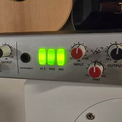 Solid State Logic XLogic Alpha VHD Pre 4-Channel Microphone Preamp 2007 - 2020 - Silver image 3