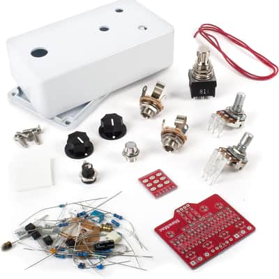 StewMac EC Expander Pedal Kit, With White Enclosure image 1