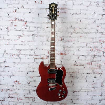 Guild - 1976 S-100 Polara Electric Guitar - Cherry - w/OHSC - x5257 - VINTAGE image 2