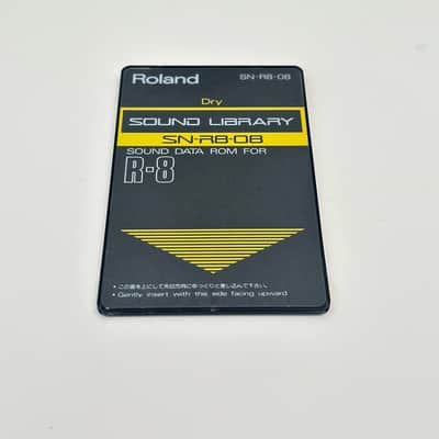 Roland SN-R8-08 Dry Sound Card for R-8 / R-8M / R-8mkII – Original Box & Info Sheet