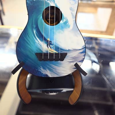Flight Long Neck Travel Soprano Ukulele - Surf image 2
