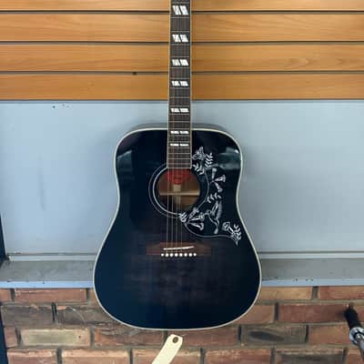 Gibson Hummingbird Custom Acoustic Electric - Nickel Hardware 2025 - Cobra Burst image 6