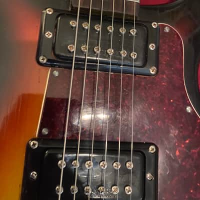 Mosrite Blues bender double cutaway prototype 1978 Sunburst image 6