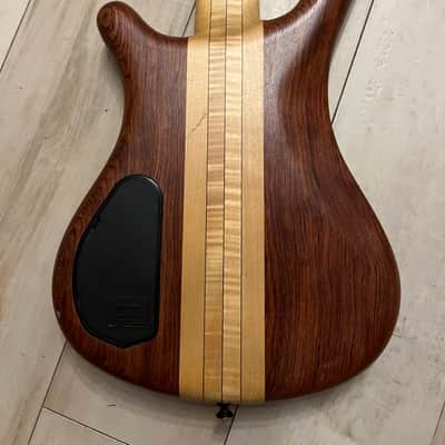 Warwick Corvette $$ NT Bubinga German MEC pickups 5-string 2011 - Natural image 8