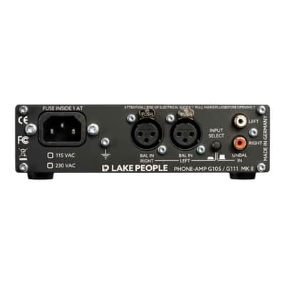 Lake People LP-G105-MKII | Compact Studio Headphone Amplifier for 2 Headphones. New with Full Warranty! image 3