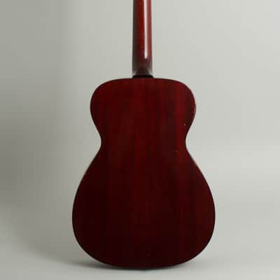 Immagine Guild  F-20 Flat Top Acoustic Guitar (1965), ser. #AG-195, molded black plastic hard shell case. - 2