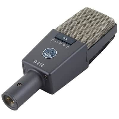 AKG C414 XLS - Large Diaphram Condenser Microphone, with Case, Shockmount & Wind Screen image 5
