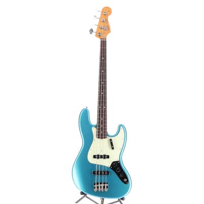 Fender Certified Pre-Owned Vintera II '60s Jazz Bass, Rosewood Fingerboard, Lake Placid Blue (I6) (45154) image 5