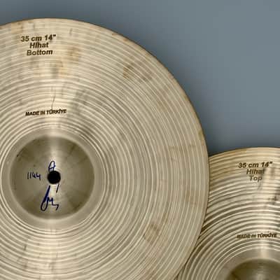Bosphorus 14" Antique Series Hi-Hat Cymbals image 6
