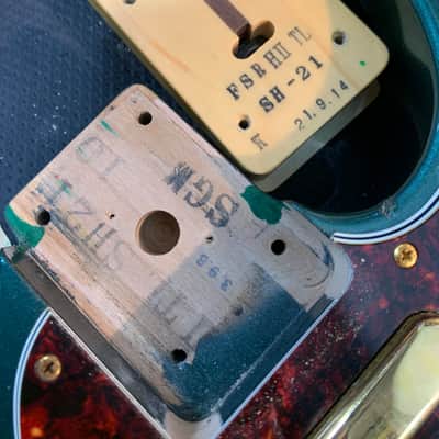 Fender FSR 75th Anniversary Hybrid II Telecaster MIJ 2021 Sherwood Green Metallic Japan w/ Bag image 22