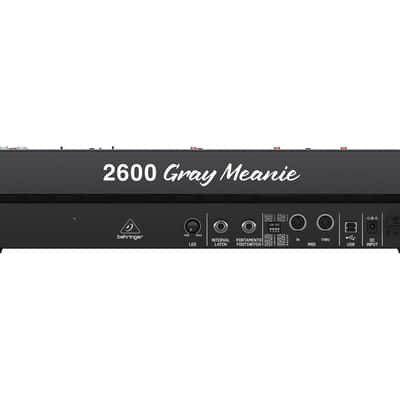 Behringer 2600 Gray Meanie Semi-Modular Analog Synthesizer (Gray) image 5