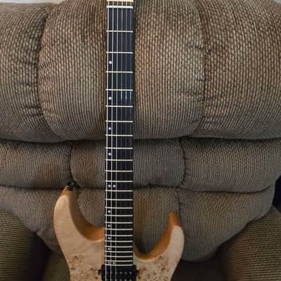 Charvel Pro-Mod DK24 HH HT E Mahogany with Poplar Burl Top 2022 - Present - Desert Sand image 2