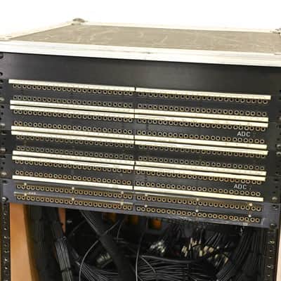 ADC 5x 96-Point TT Patchbay Rack w/ Elco I/O – 16U Rolling Case CG01SYD *ASK FOR SHIPPING* image 2