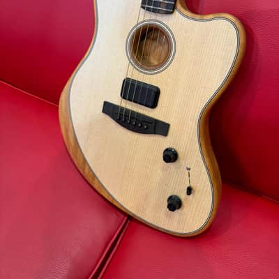 Fender American Acoustasonic Jazzmaster 2021 - Present - Natural image 6